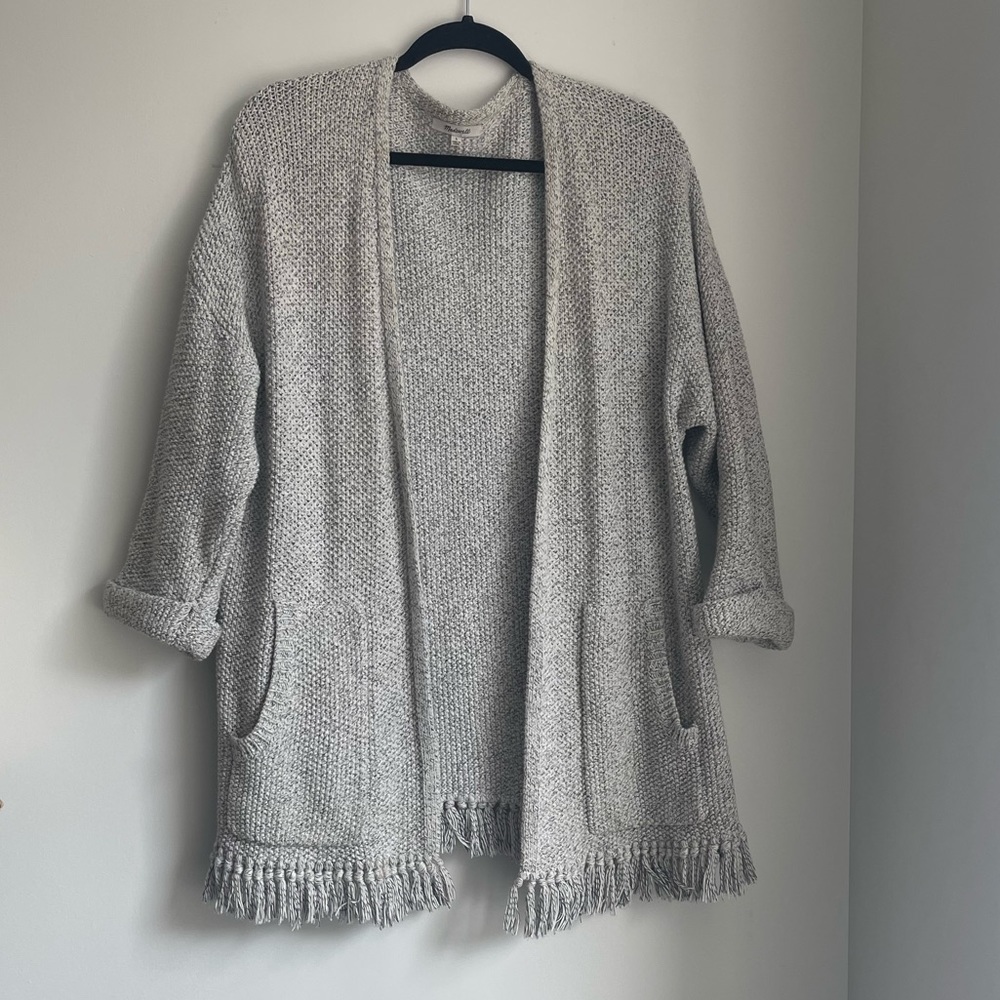 Madewell Grey Cardigan